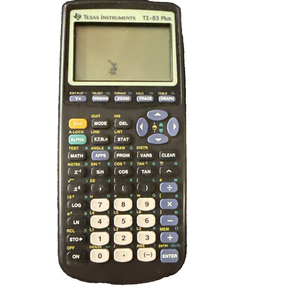 Texas Instruments TI-83 Plus Graphing Calculator NOT WORKING PARTS ONLY